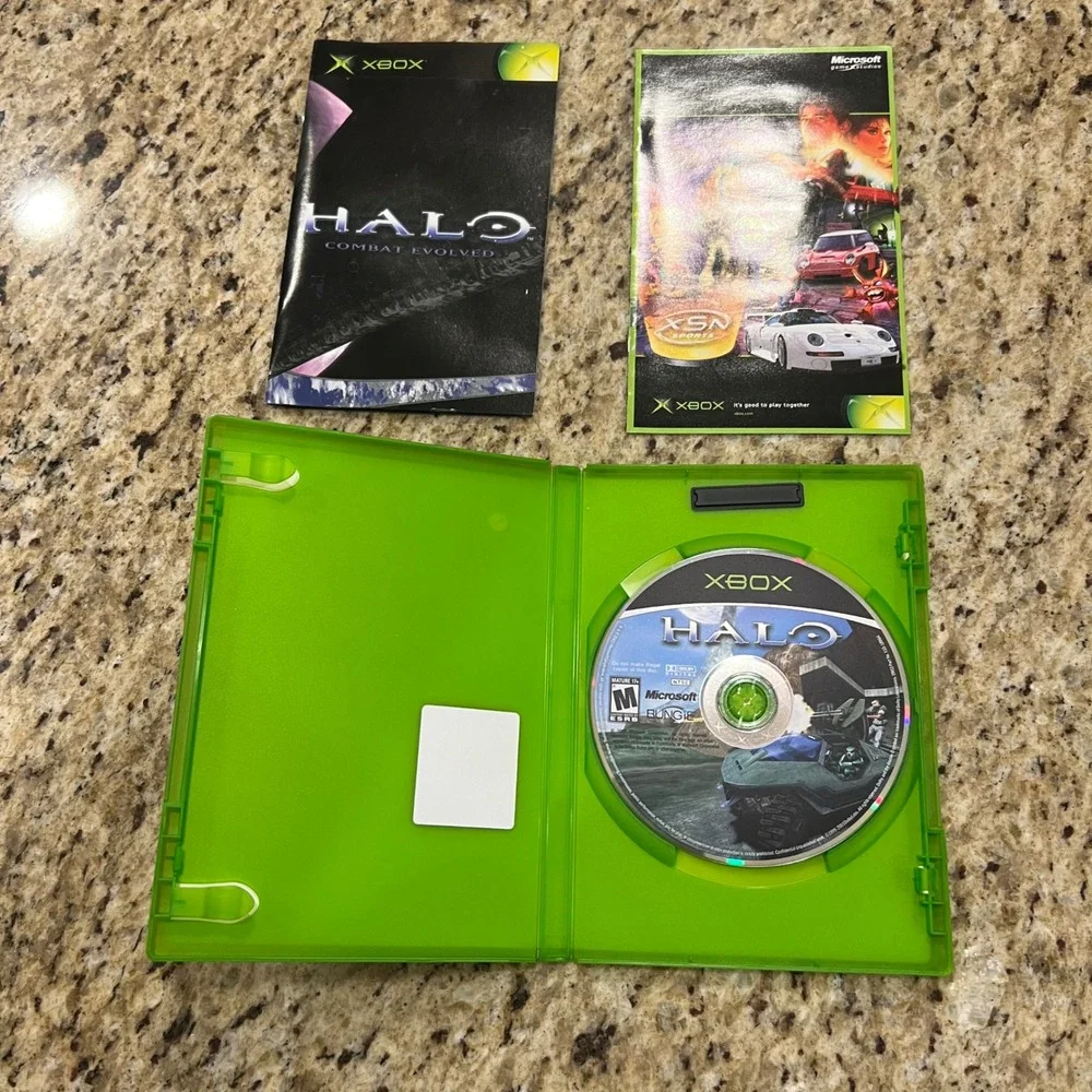 Halo Combat Evolved Xbox Game of the Year Edition CIB Bungie Microsoft NTSC